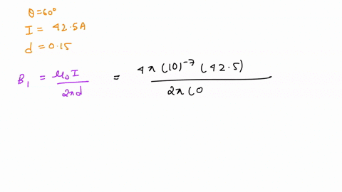 the-drawing-shows-two-wires-that-both-carry-the-same-current-of-425-a-and-are-oriented-perpendicular-to-the-plane-of-the-paper-the-current-in-one-wire-is-directed-out-of-the-paper-while-the-22003