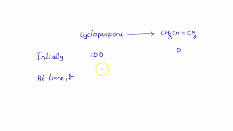 at-250c-cyclopropane-c3h6-rearranges-to-propene-ch3-chch2-the-reaction-is-first-order-and-the-rate-constant-is-67-x-104-s-1-how-many-seconds-does-it-take-for-75-of-the-c3h6-to-react-a-517-b-88679