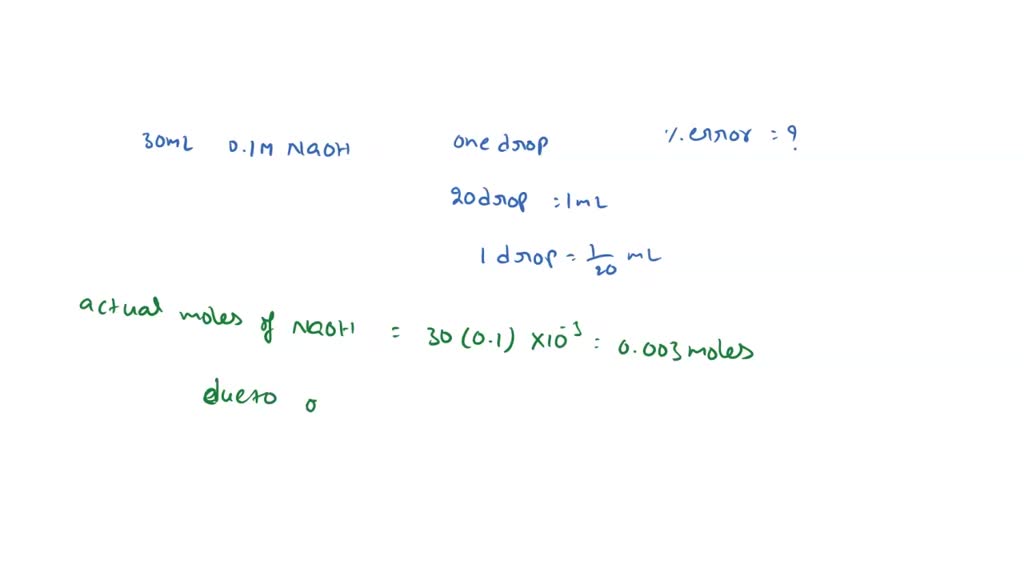 SOLVED o explain how the result of a titration is affected if you titrate past the end point