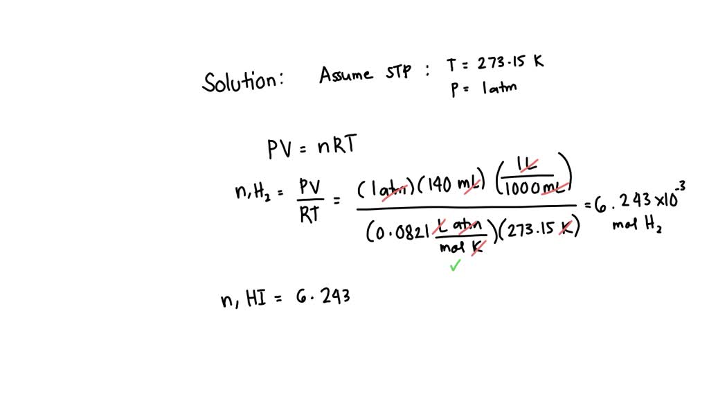 How Many Ml Of Rad 140 Per Day SOLVED: Assuming all gases are at the same temperature and pressure