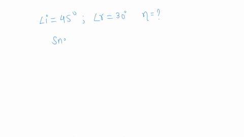 a-beam-of-light-passes-from-air-to-a-substance-x-if-angle-of-incidence-is-45-degrees-and-angle-of-refraction-is-30-degrees-calculate-the-refractive-index-of-substance-x-given-sin-30o-12-sin-45-o-1rot2