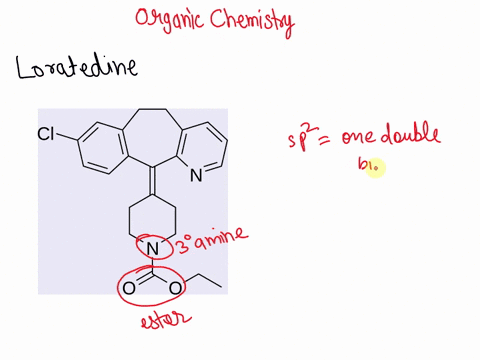 the-molecule-given-is-loratadine-c22h23cln2o2-draw-the-skeletal-structure-for-it-and-identify-what-the-molecule-is-used-to-treat-and-identify-and-point-out-at-least-two-unique-functional-gro-46302