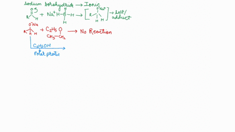 while-the-reaction-is-slow-sodium-borohydride-does-react-with-alcohol-solvents-why-do-we-not-use-diethyl-ether-the-solvent-used-in-the-extraction-as-the-reaction-solvent-consider-solubility-68254
