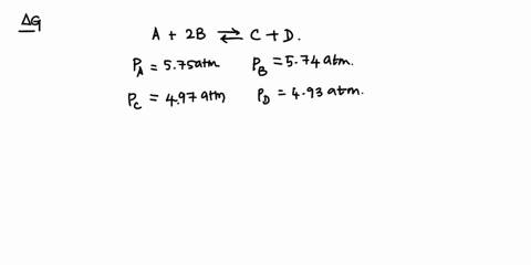 at-25-c-the-equilibrium-partial-pressures-for-the-reaction-ag2bgcgdg-were-found-to-be-pa575-atm-pb574-atm-pc497-atm-and-pd493-atm-what-is-the-standard-change-in-gibbs-free-energy-of-this-rea-90747