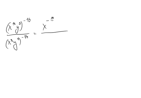 simplify-fracleftx18-y9right-1-9leftx8-y4right-1-4-square
