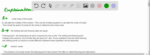 what-can-be-determined-from-the-relationship-between-a-solutions-freezing-point-its-solvents-freezing-point-and-its-molality-a-molar-mass-of-the-solute-b-melting-point-of-ohre-solute-c-solut-63527