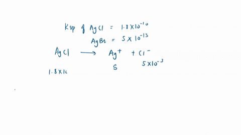 silver-nitrate-is-slowly-added-to-a-solution-that-is-50-x-10-3-m-in-cl-and-50-x-10-3-m-br-kspagbr50-x-1013-a-what-will-precipitate-first-agno3agclagbr-b-what-percent-of-the-first-anion-that-67947