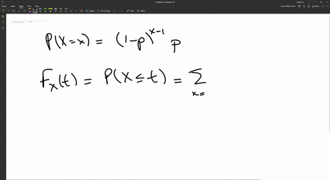 show-that-the-cdf-for-a-geometric-random-variable-is-given-by-fxt-px-t-1-1-pt-where-t-denotes-the-greatest-integer-in-t-t-0-51478