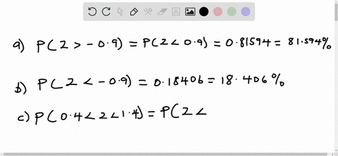 use-the-table-of-z-scores-to-find-the-percentage-of-data-items-in-a-normal-distribution-that-lie-in-the-given-range-a-above-z-09-b-below-z-09-c-between-z-4-and-z-14-d-above-z-186-e-below-z-2-11864