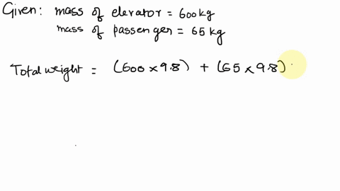 an-elevator-has-mass-600-mathrmkg-not-including-passengers-the-elevator-is-designed-to-ascend-at-con-17062