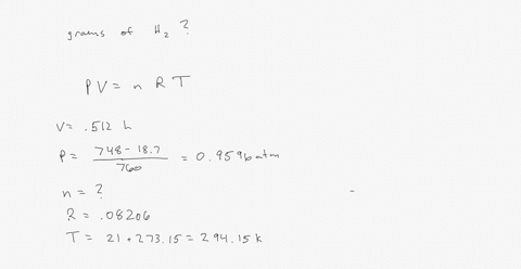 a-sample-of-hydrogen-gas-was-collected-over-water-at-210c-and-at-a-pressure-equal-to-the-atmospheric-pressure-of-748-torr-the-volume-of-the-sample-was-512-ml-how-many-grams-of-h2-are-in-the-sample-the