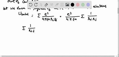 suppose-n-electrons-can-be-placed-in-either-of-two-configurations-in-configuration-1-they-are-all-placed-on-the-cir-cumference-of-a-narrow-ring-of-radius-r-and-are-uniformly-distrributed-so-that-the-d