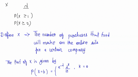let-x-be-the-nutber-of-purchases-that-fred-will-make-on-the-online-site-for-a-certain-catpany-in-some-specified-time-period-suppose-that-the-pmf-of-x-i-px-xa6-for-012-this-distribution-calle-13241