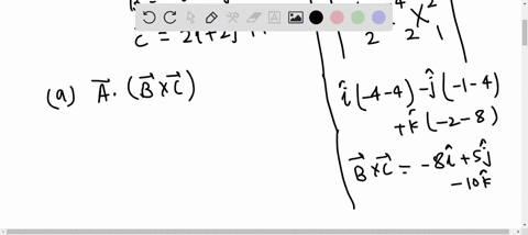 three-vectors-are-given-as-a-3i3j-2kb-i-4j-2k-2i-2j-k-evaluate-a-xc-b-a-bc-c-axbxc-00413