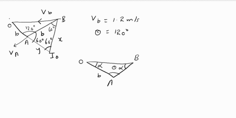q3-the-piston-rod-of-the-hydraulic-cylinder-gives-point-b-a-velocity-of-12-ms-at-the-moment-shown-in-the-figure-determine-magnitude-velocity-of-point-c-when-the-angle-12o-by-the-instantaneou-79412