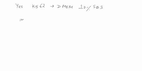 can-k562-cells-be-cultured-in-dmem-with-10-fbs-instead-of-imdm-with-10-fbs-if-yes-please-explain-why-64064