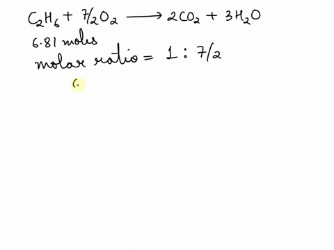 if-681-mol-of-ethane-c2h6-undergo-combus-tion-according-to-the-unbalanced-equation-c-2-h-6-o-2-c-o-2-h-2-o-how-many-moles-of-o2-is-required-answer-in-units-of-mol-part-2-of-3-how-many-moles-09737