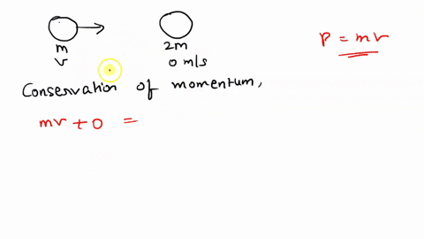 a-body-of-mass-m-moving-with-velocity-v-suffers-head-on-elastic-collision-with-another-body-of-mass-2-m-at-rest-the-ratio-of-the-kinetic-energy-off-colliding-body-before-and-after-collision-is
