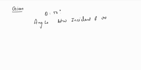 a-ray-of-light-incident-on-a-plane-mirror-at-an-angle-theta-if-the-angle-between-the-incident-and-reflected-rays-is-80-what-is-the-value-of-theta-a-40-b-50-c-45-d-55-72135