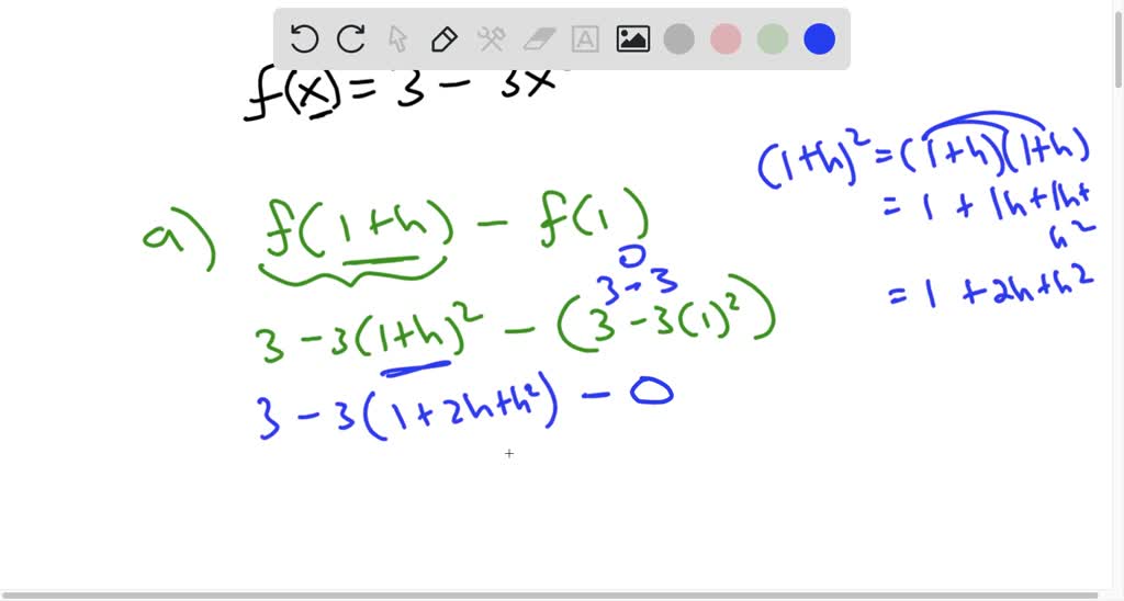 SOLVED: function is given. ((x) 3x2; X= l* = (a) Determine the net ...