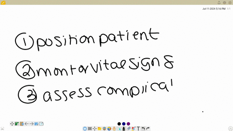 the-nurse-received-a-patient-immediately-after-bronchoscopy-the-patient-received-intravenous-sedation-and-is-still-not-fully-awake-what-should-you-do-to-provide-safety