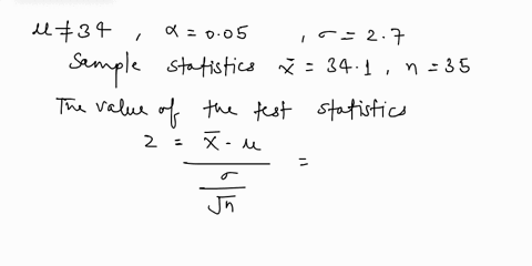 question-23-test-the-claim-about-the-population-mean-at-the-level-of-significance-assume-the-population-is-normally-distributed-clalm-03-34-a-0050-27-sample-statistics-341n-35-72251