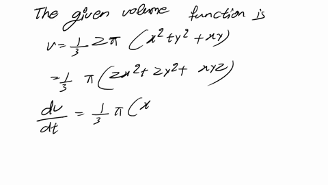 the-volume-of-a-frustum-of-a-cone-is-given-by-the-formula-vfrac13-pi-zleftx2y2x-yright-where-x-is-th-25323