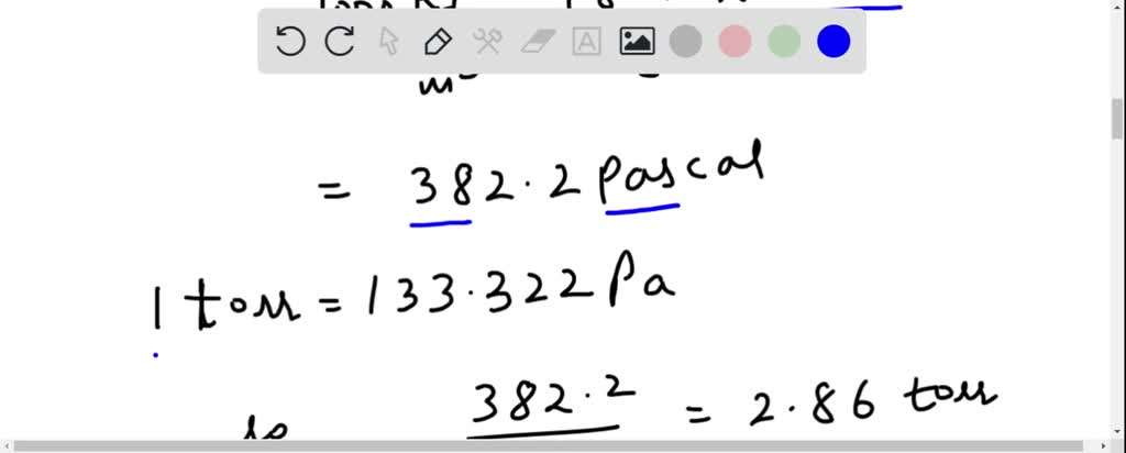 SOLVED: The student is told the barometric pressure is known to be 1.06 ...