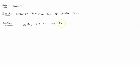 which-of-the-following-reaction-is-an-oxidation-reduction-reaction-group-of-answer-choices-agno3-nacl-agcl-nano3-caco3-cao-co2-cuso4-bacl2-baso4-cucl2-mg-cl2-mgcl2