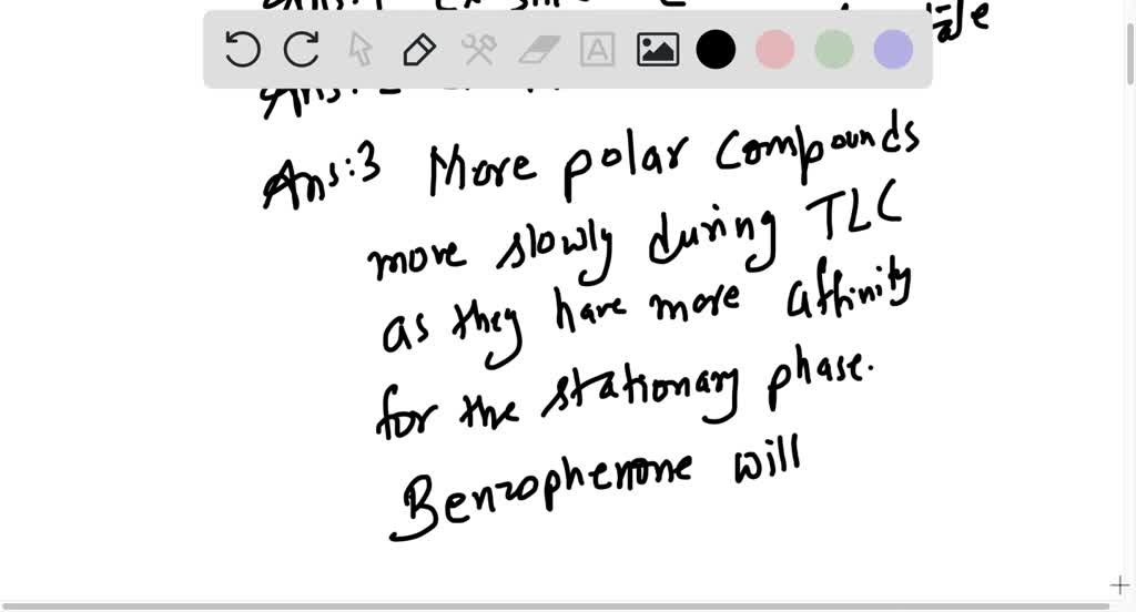 SOLVED In TLC, what is the stationary phase? Give example. In TLC, what is the mobile phase