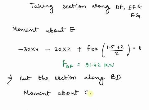problem-653-determine-the-force-in-members-df-and-de-of-the-truss-shown-state-whether-the-members-are-in-tension-or-compression-30-kn-20-kn-va-vb-d-f-15-m-2-m-c-e-g-2-m-2m-2m-16216