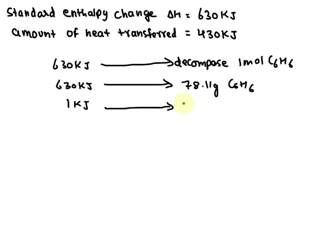 How many grams of C₆H₆ must decompose according to the following