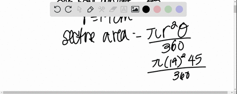 a-sector-of-circle-has-central-angle-of-45-find-the-area-of-the-sector-if-the-radius-of-the-circle-is-19-cm-cmz-56938