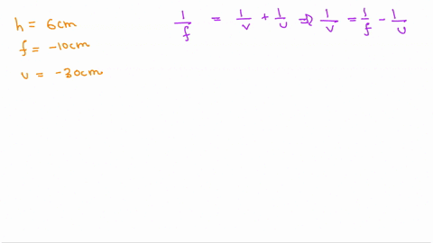 an-object-60-cm-high-is-placed-30-cm-from-concave-mirror-of-focal-length-10ocm-part-a-points-what-is-the-image-distance-d-give-your-answer-with-the-correct-sign-convention-for-mirrors-please-84935