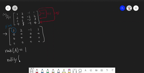 find-the-rank-and-nullity-of-the-matrix-a-by-reducing-it-to-row-echelon-form-a-aleftbeginarrayllll1-21556