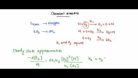 many-early-investigators-interested-in-determining-the-rale-of-decomposition-of-ozone-performed-their-experiments-in-mixtures-of-ozone-and-oxygen-their-observations-led-them-to-write-the-fol-26999