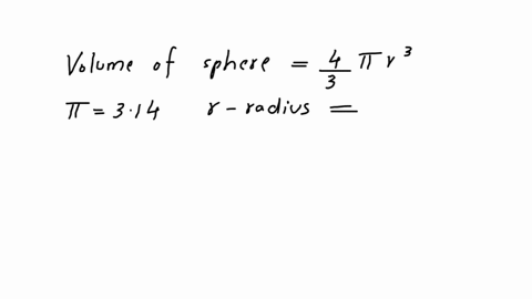 the-radius-r-of-a-sphere-is-96cm-calculate-the-spheres-volume-v-use-314-for-and-round-your-answer-to-the-nearest-tenth-do-not-round-any-intermediate-computations