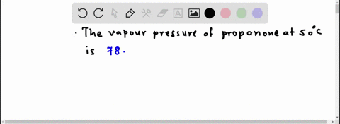 what-is-the-vapor-pressure-of-propanone-at-50c-69487