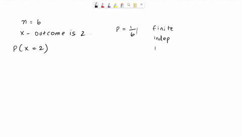 a-fair-die-is-rolled-six-times-calculate-the-probability-of-obtaining-exactly-two-2s-round-your-answer-to-four-decimal-places-66296