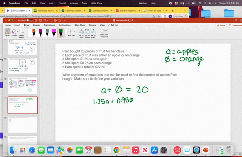 pam-bought-20-pieces-of-fruit-for-her-class-o-each-piece-of-fruit-was-either-an-apple-or-an-orange-o-she-spent-125-on-each-apple-o-she-spent-095-on-each-orange-o-pam-spent-a-total-of-2260-wr-27561