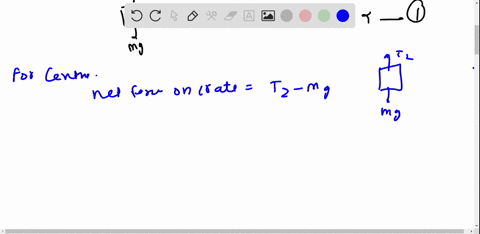 a-crate-of-mass-451-mathrmkg-is-being-lifted-by-the-mechanism-shown-in-part-a-of-the-figure-the-two-22056