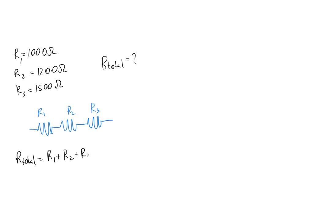 SOLVED what is the total resistance (in k ohms) of a group of 1000