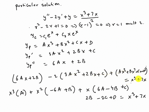solve-the-given-differential-equation-by-undetermined-coefficients-y-2y-yx3-7x-ylx-celxce-x-48375