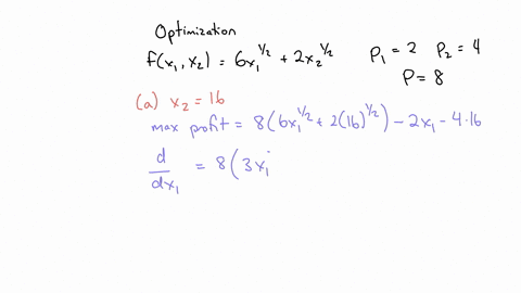 a-firm-produces-calculators-using-two-inputs-it-has-a-production-function-of-fx1x2-1-its-calculators-for-8-input-1-input-2-is-fixed-in-the-short-run-at-16-what-is-the-optimal-amount-of-input-57602