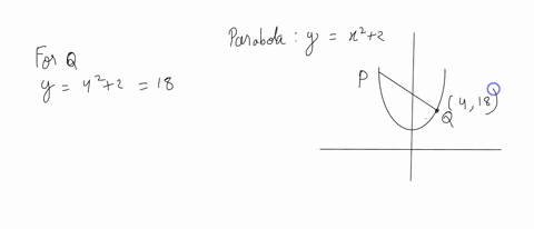 find-the-equation-for-the-line-l-graphed-in-red-in-the-figure-below-note-the-x-coordinate-of-the-point-q-is-4-y-coordinate-of-the-point-p-is-31-and-the-parabola-graphed-in-blue-has-equation-51317