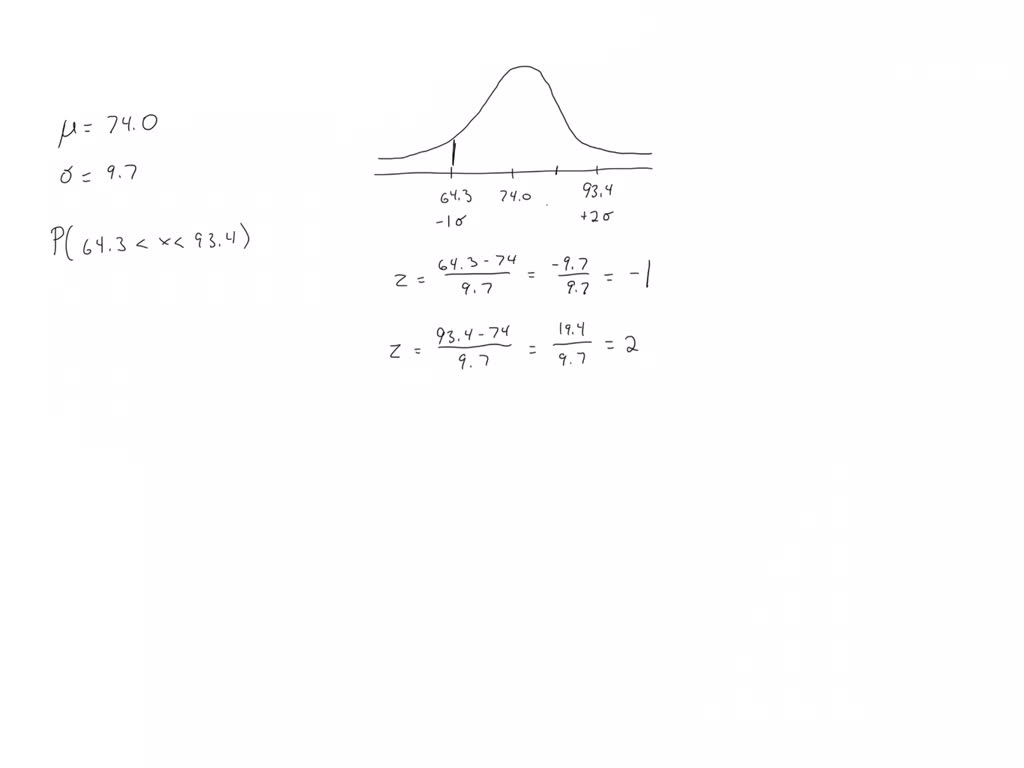 SOLVED: And- 9.7, respectively. If we assume that the mean and standard ...