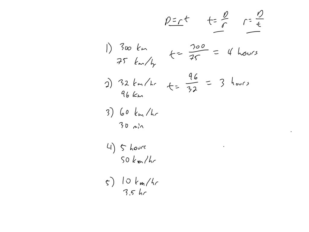 SOLVED B. Read analyze and solve. 1. Calculate the time 300