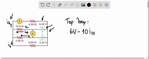 25-what-are-the-expected-readings-of-the-ideal-ammeter-and-b-the-ideal-voltmeter-in-figure-p2825-600-2-600-100-500-600-450-v-figure-p2825-73236