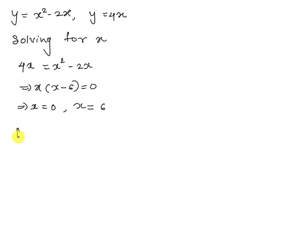 SOLVED: Sketch the region enclosed by the given curves. Decide whether ...