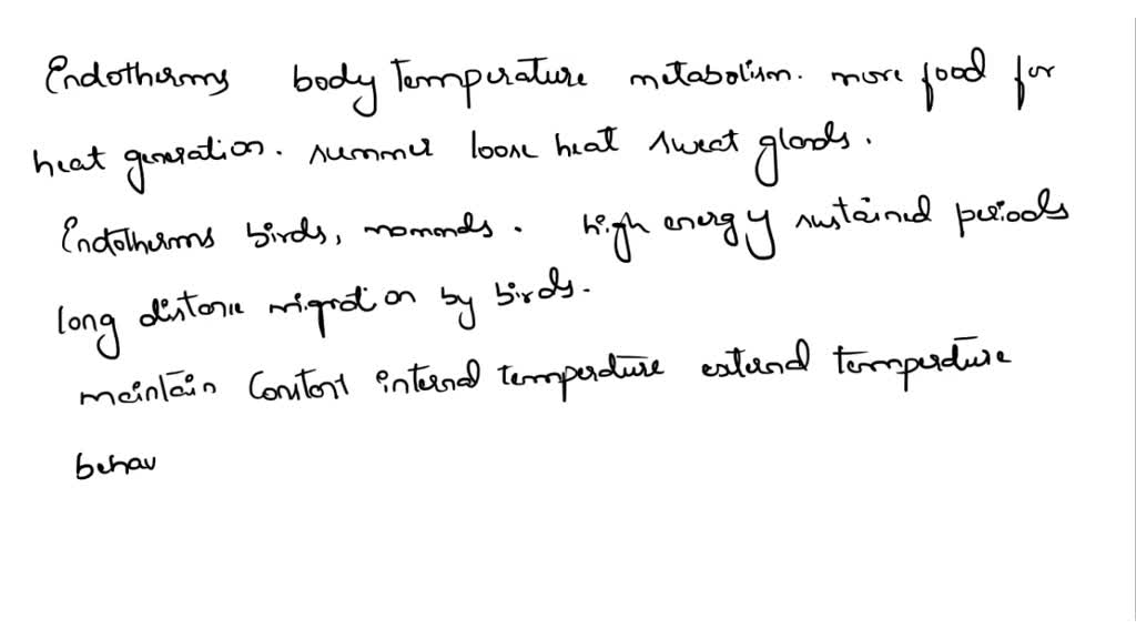 SOLVED: Drag each item to the correct thermoregulatory strategy: and